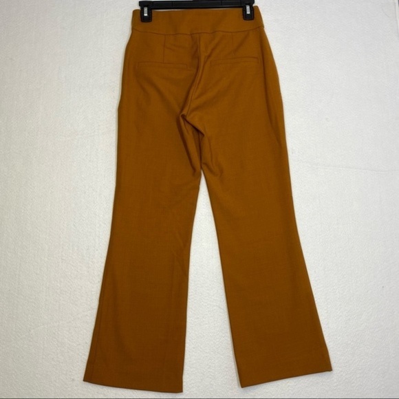 New Veronica Beard Cormac Trouser Pant Cropped In Rust Women Size‎ 0 - Picture 4 of 8